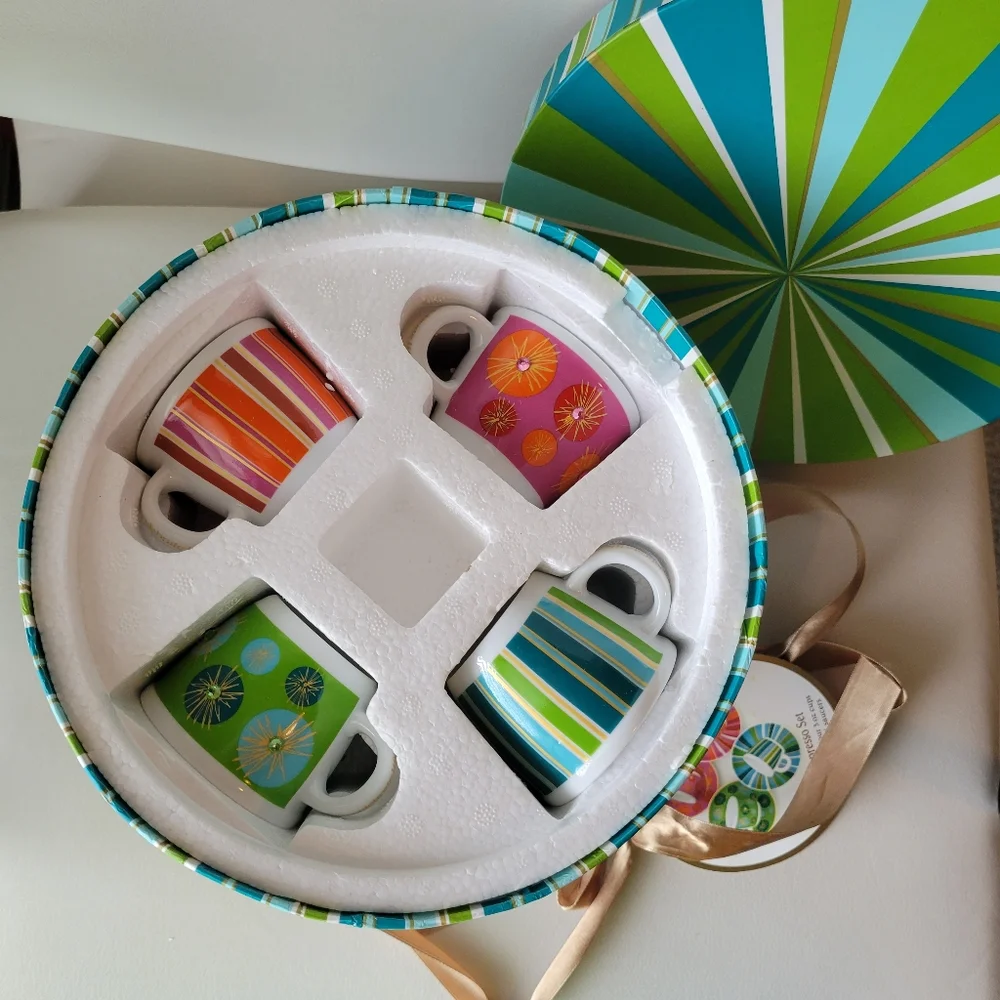 NWT/NIB Espresso Set ~ Julia Minasian for Target ~ MCM & Mod Look ~ Cute!